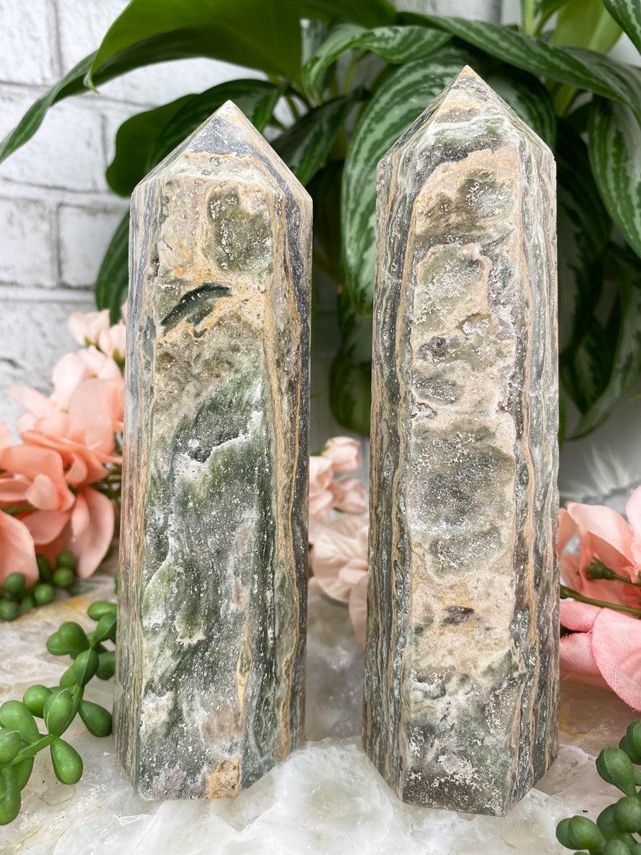 Tan-Green-Ocean-Jasper-Points