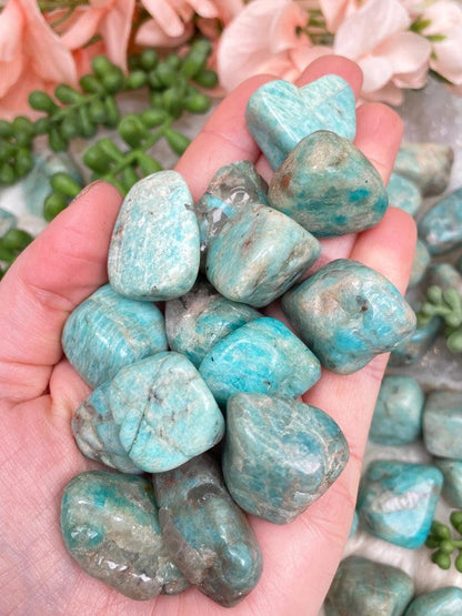    Tumbled-Amazonite