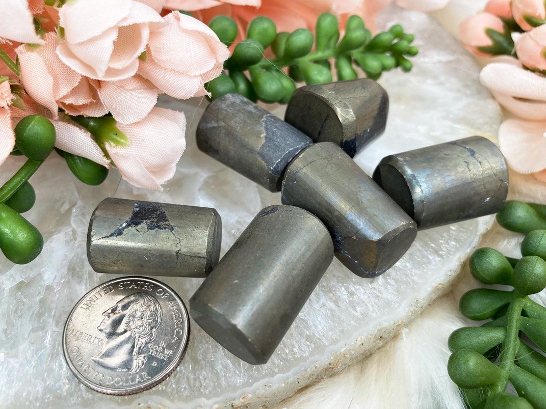 Tumbled Indian Pyrite