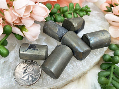 Tumbled Indian Pyrite