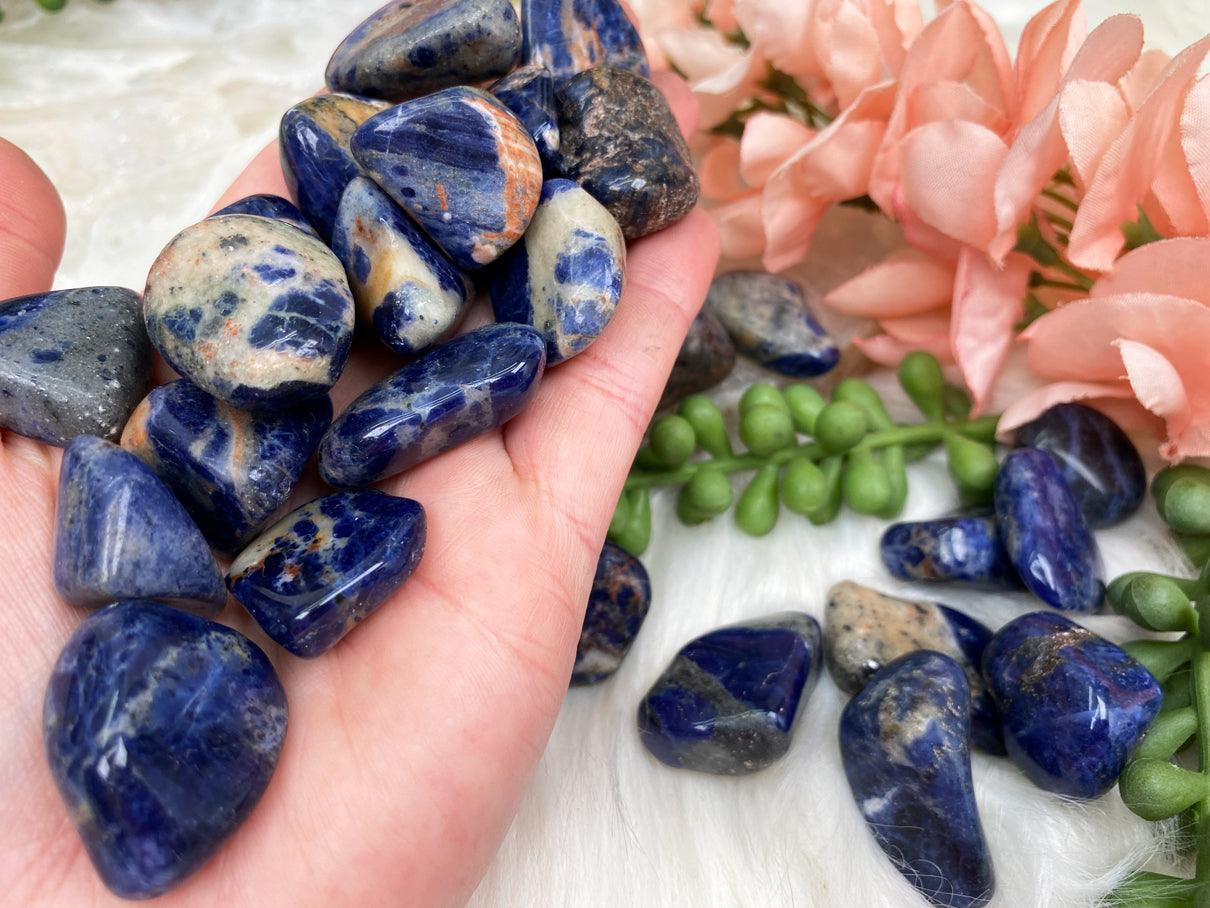 Tumbled-Sodalite