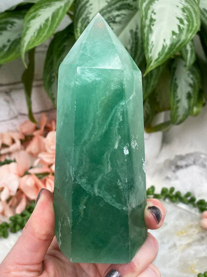 UV-Green-Fluorite-Point