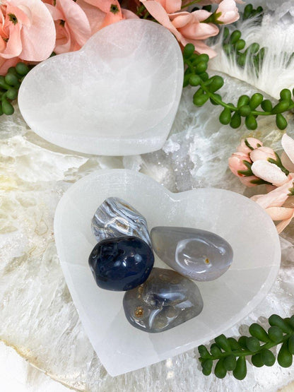 White-Selenite-Heart-Bowls