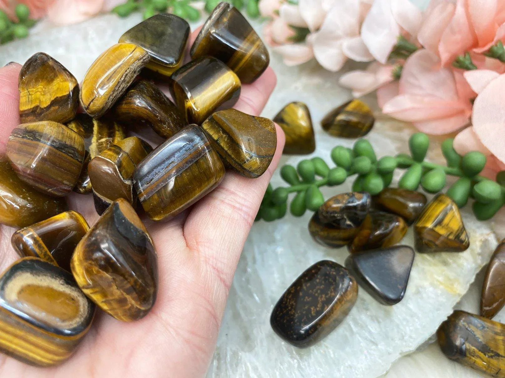 Tumbled-Yellow-Tiger-Eye-Crystal-for-Metaphysical-Gridding