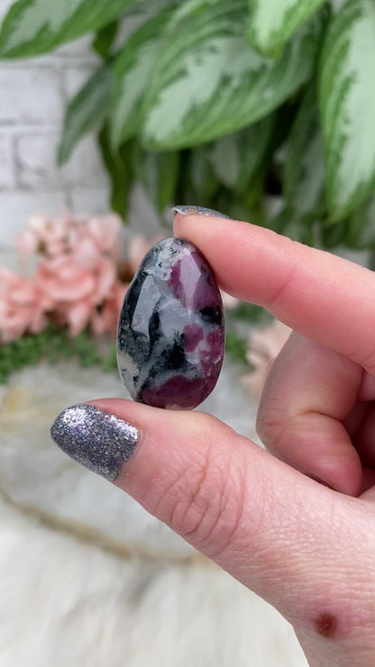 Maroon-Eudialyte-Pendants for sale