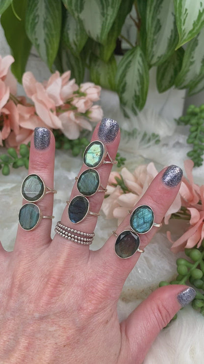 Labradorite-Rings for sale 