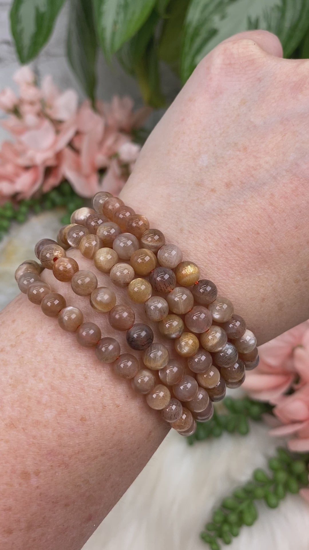 Moonstone-Sunstone-Bracelets