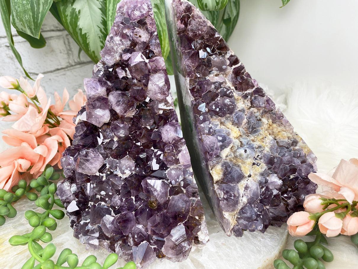 amethyst-cluster-bookends