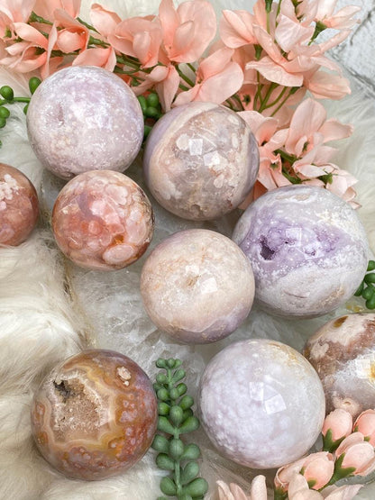 amethyst-flower-agate-spheres