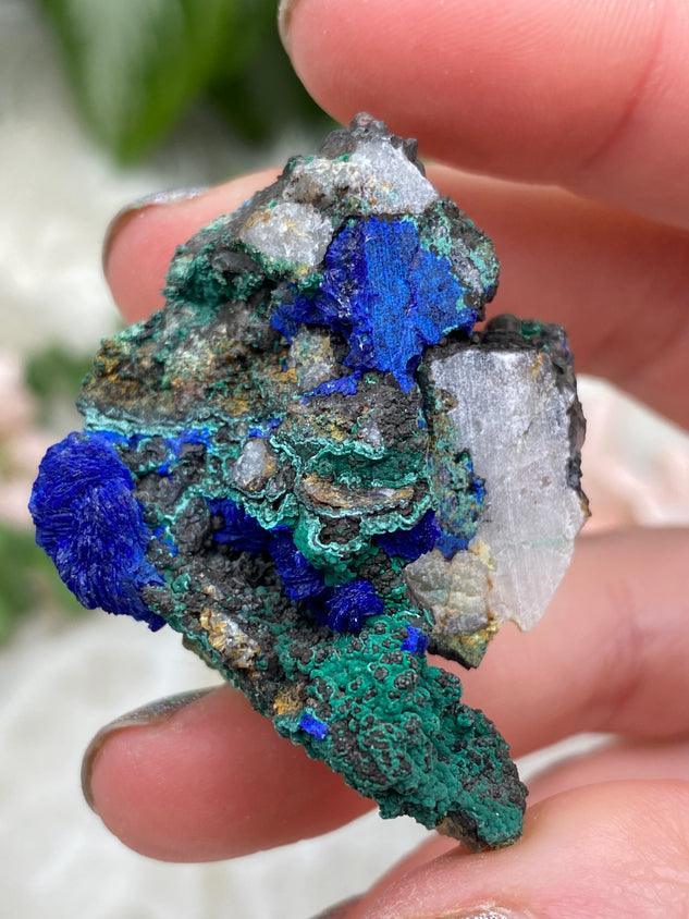 azurite-on-malachite