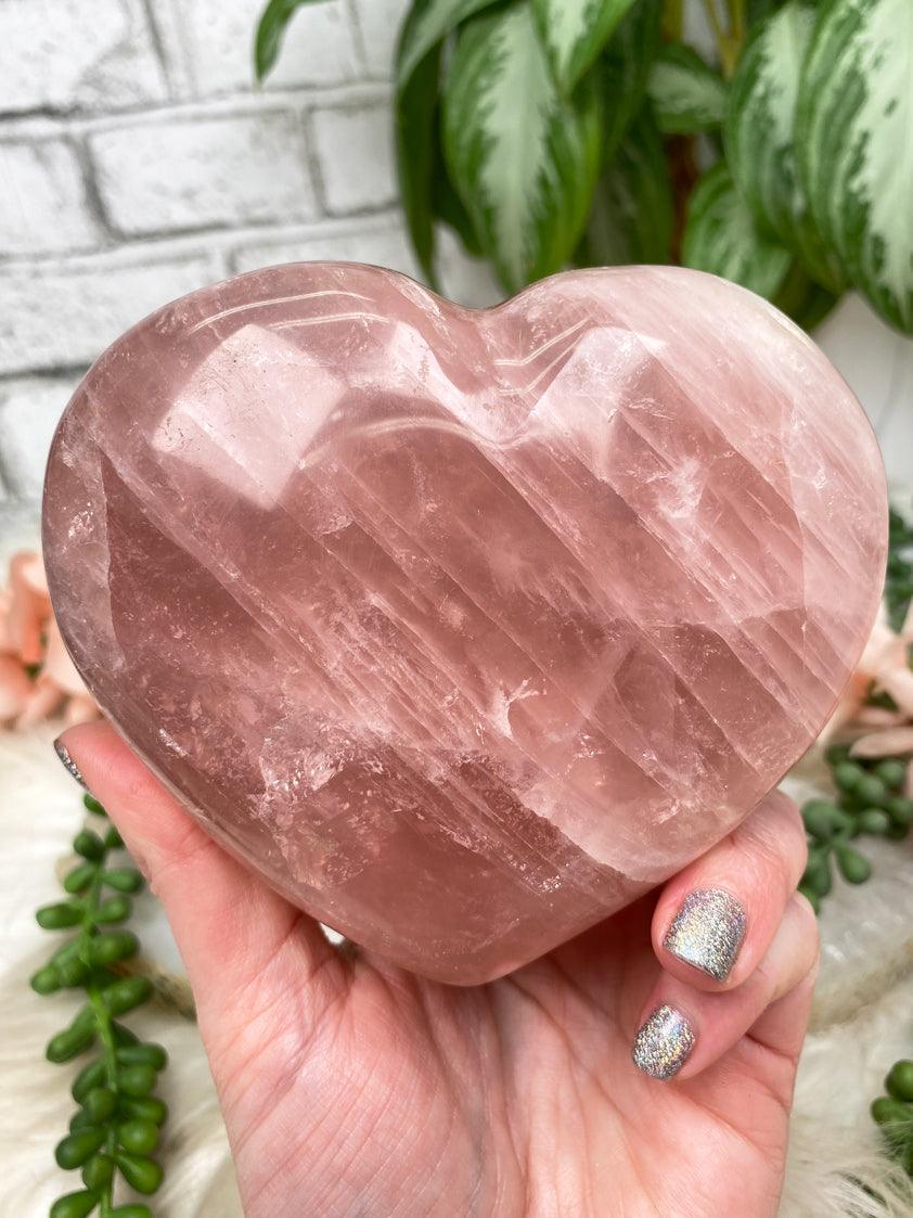 Rose Quartz Hearts