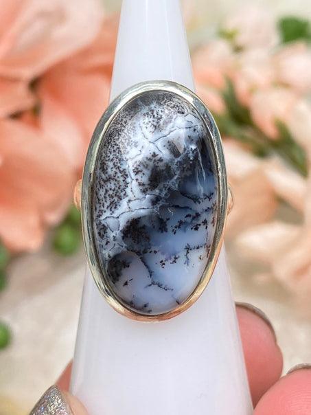black-white-dendritic-opal-ring