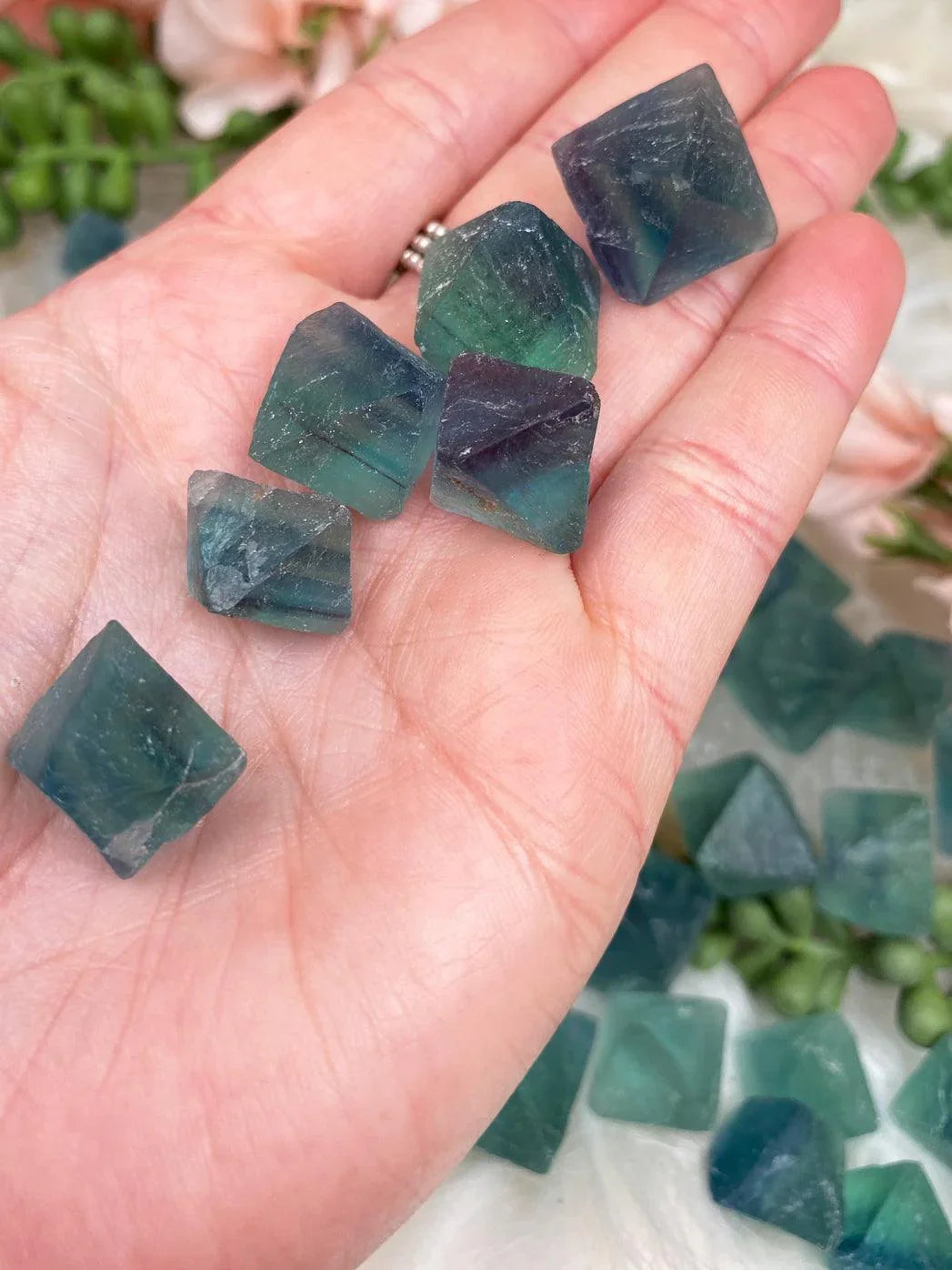 blue-fluorite-octahedrons