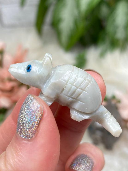 blue-soapstone-armadillo