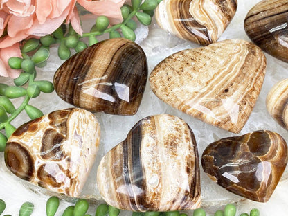 brown-aragonite-heart-crystals