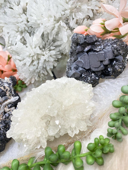 bulgarian-quartz-sphalerite-clusters