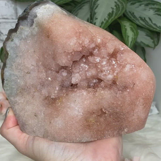 Large pink amethyst video
