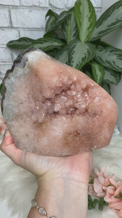 Large pink amethyst video