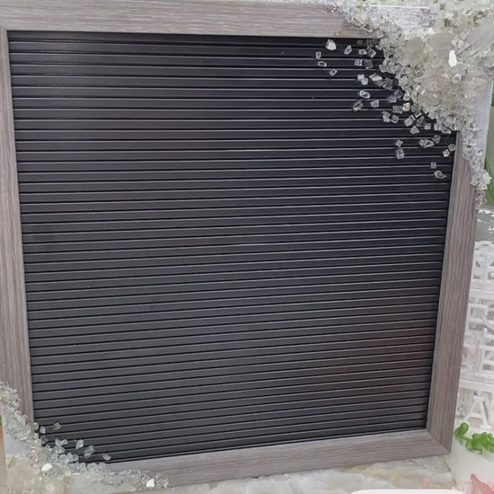 White-Corner-Crystal-Letter-Board-Video