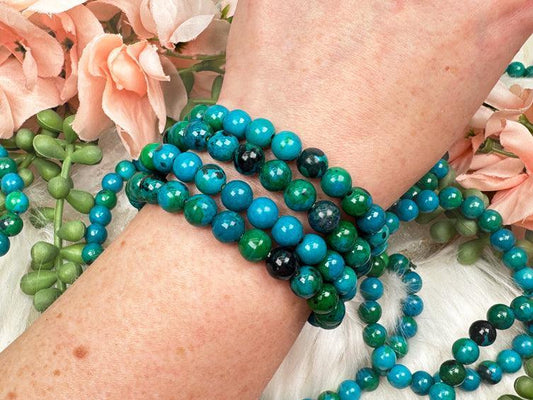    chrysocolla-bracelet
