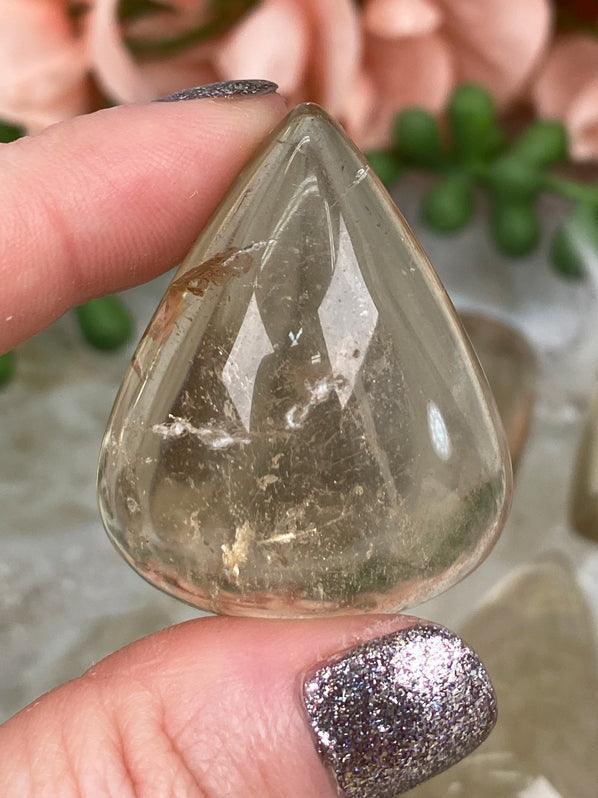 citrine-tear-drop-cabochon