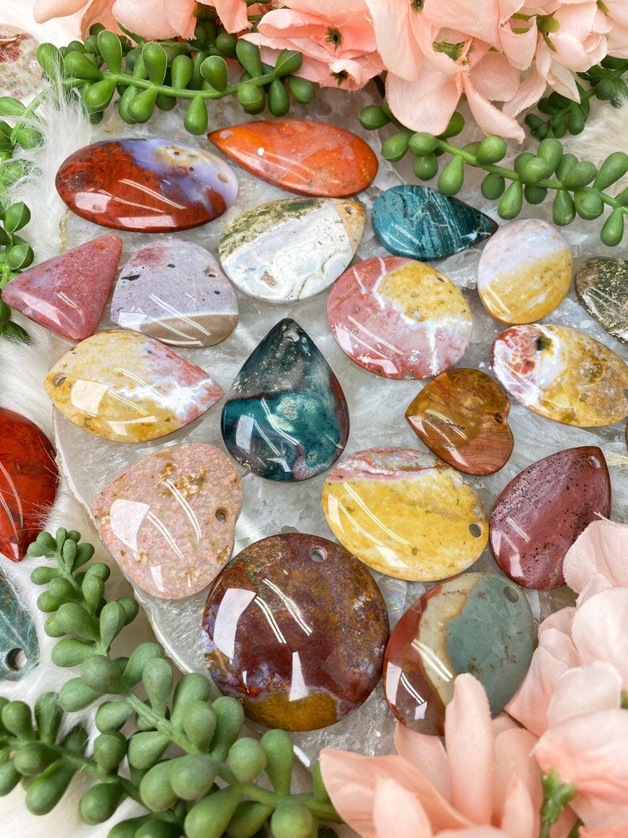 colorful-jasper-pendants