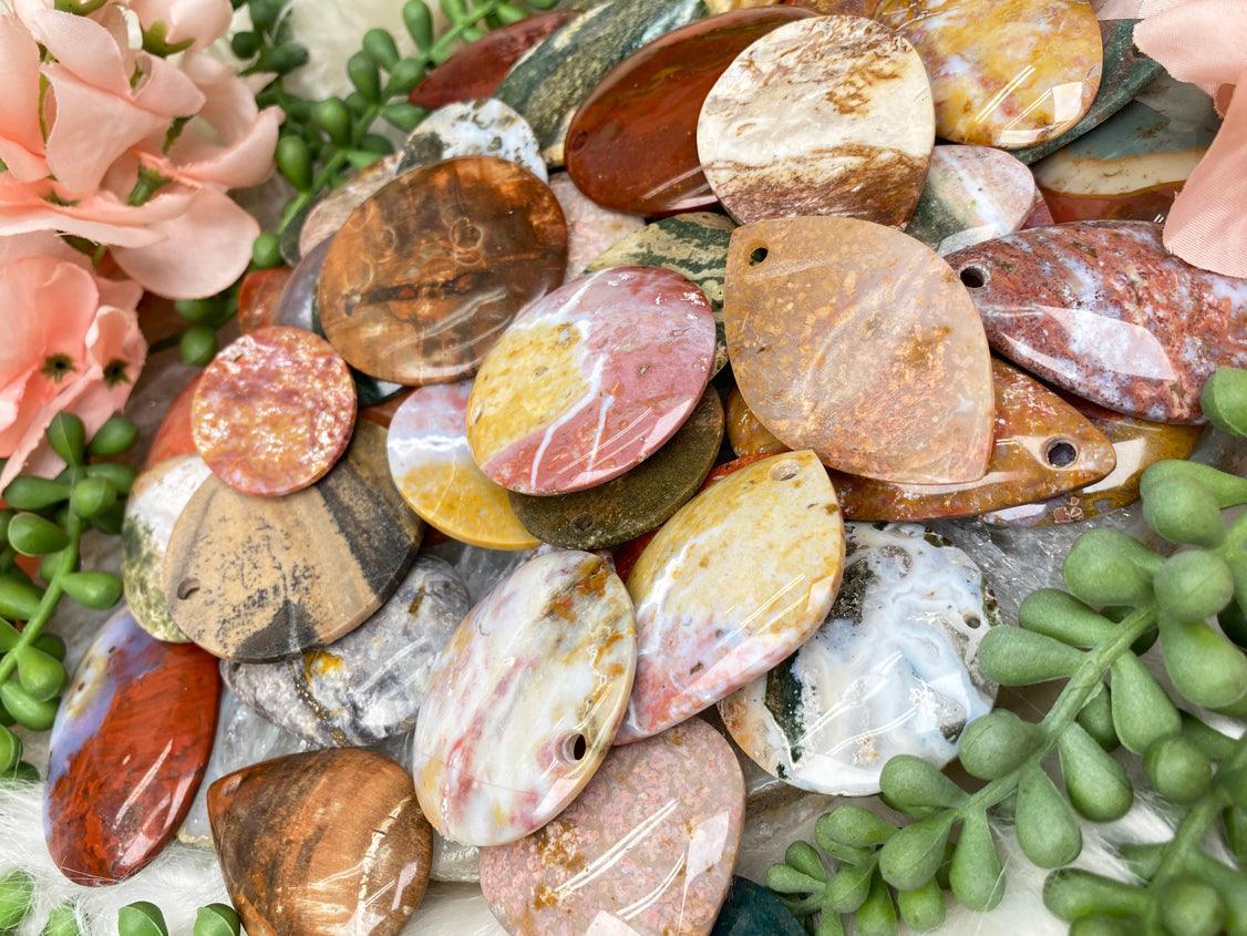 colorful-ocean-jasper-pendants