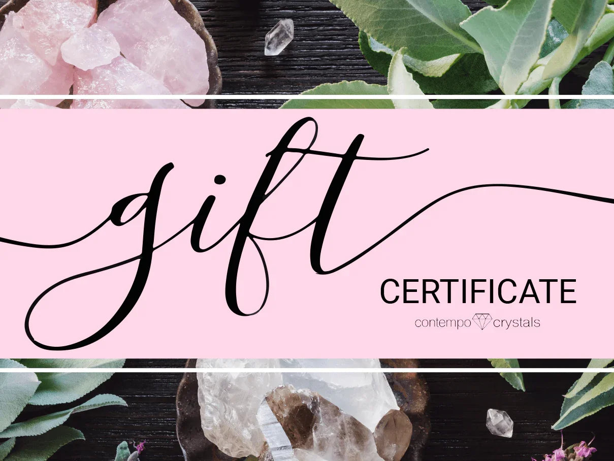 Digital Gift Card for Crystal Shops