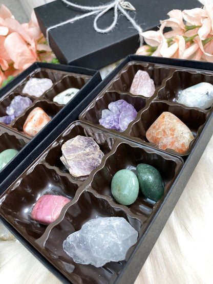 Crystals for Love, Strength & Happiness Set