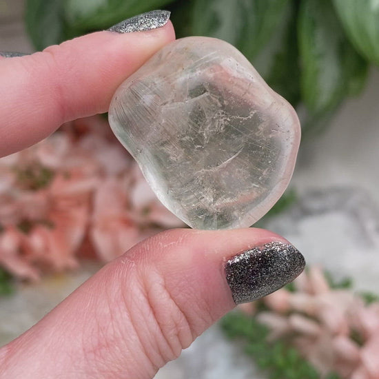 Black-Silver-Rutile-Quartz-Tumble-Crystals-Video