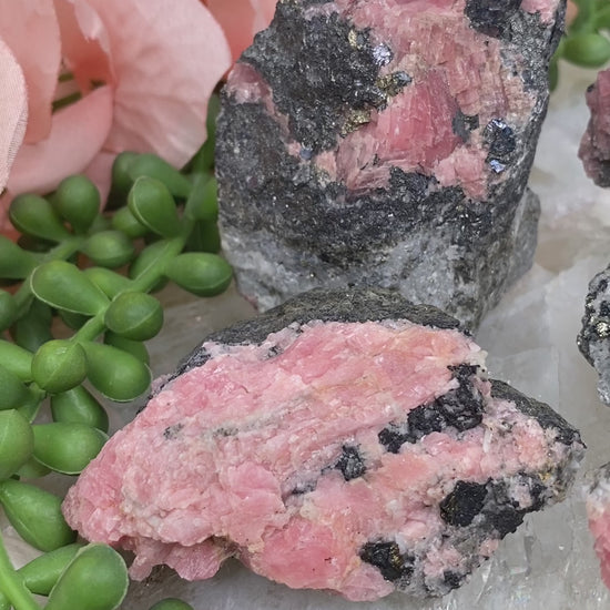 Chinese Rhodochrosite Crystal