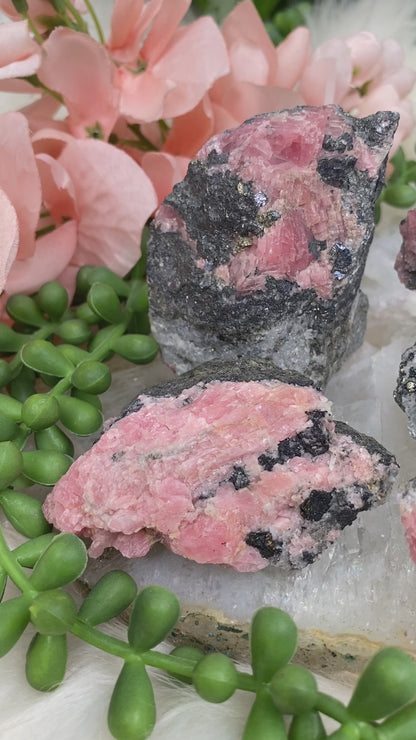 Chinese Rhodochrosite Crystal