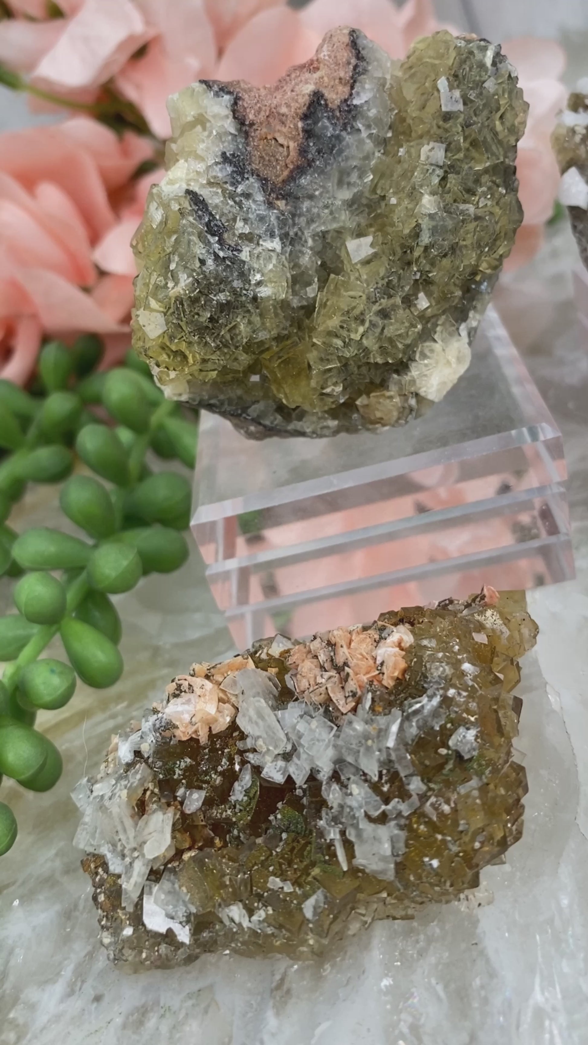 Spanish-Yellow-Fluorite-Cluster