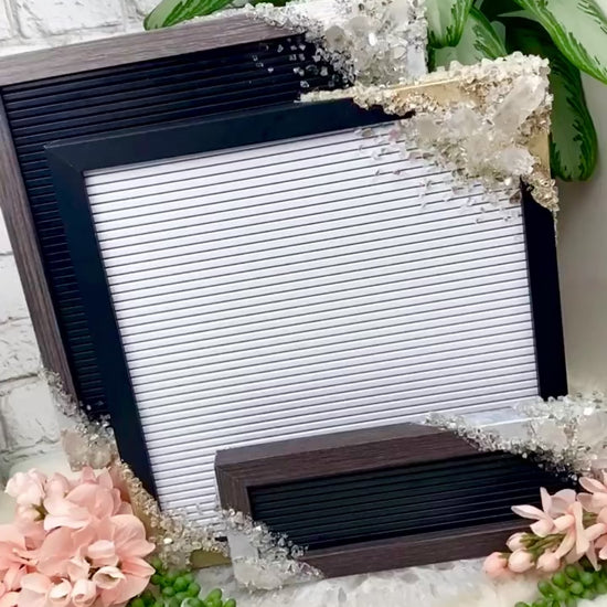Colorful-Letter-Boards-with-Crystals-Video