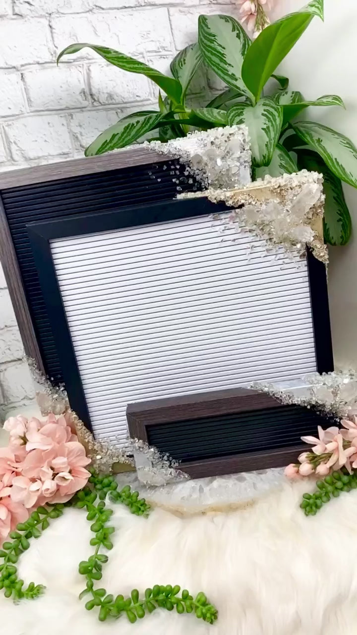 Colorful-Letter-Boards-with-Crystals-Video