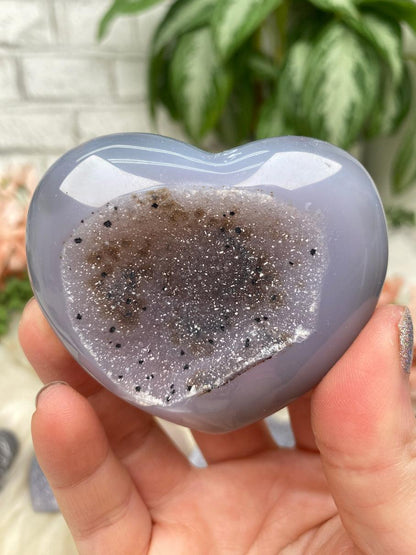 gray-druzy-agate-heart