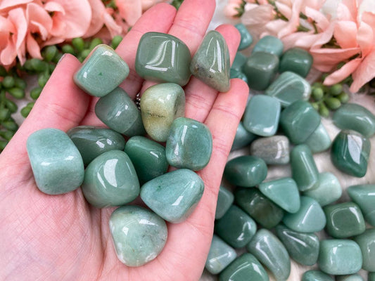 Tumbled Green Aventurine