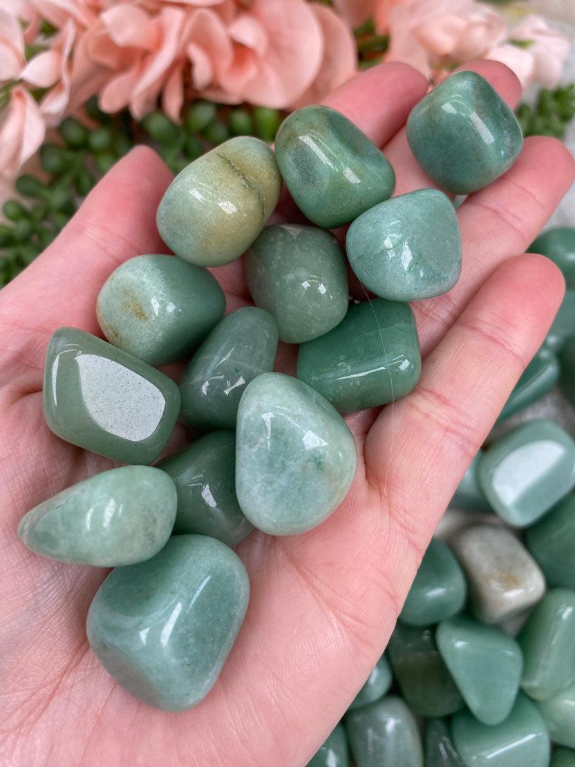 Tumbled Green Aventurine