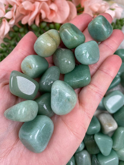 Tumbled Green Aventurine