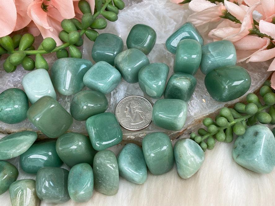 Tumbled Green Aventurine