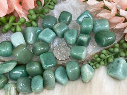 Tumbled Green Aventurine