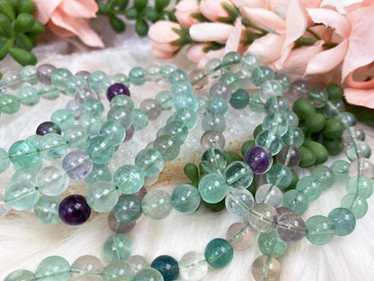    green-purple-fluorite-bracelet