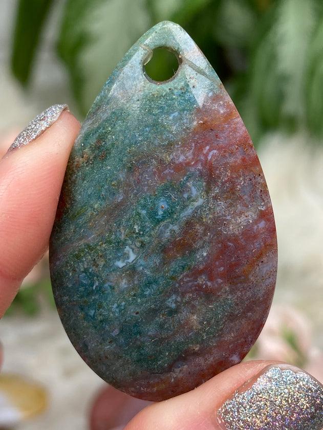 green-red-ocean-jasper-pendant