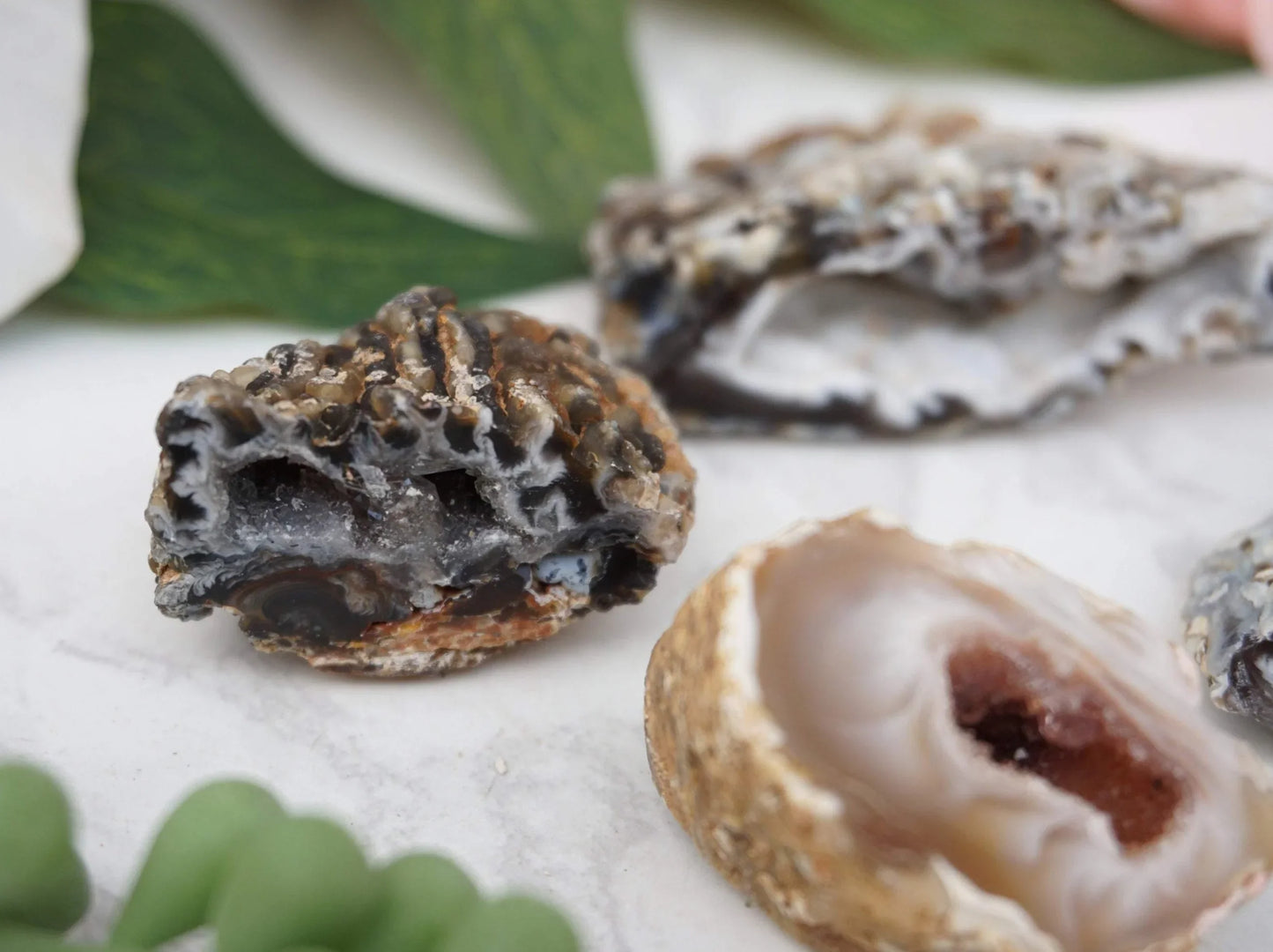 Occo Quartz Geode. Close-up