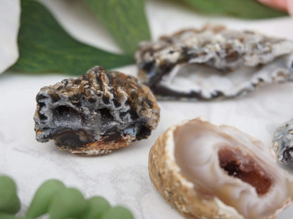 Occo Quartz Geode. Close-up