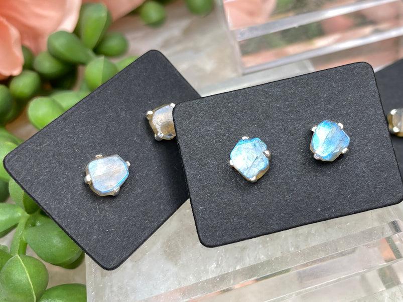 labradorite-post-earrings