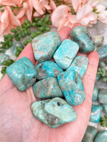 large-amazonite-tumbles