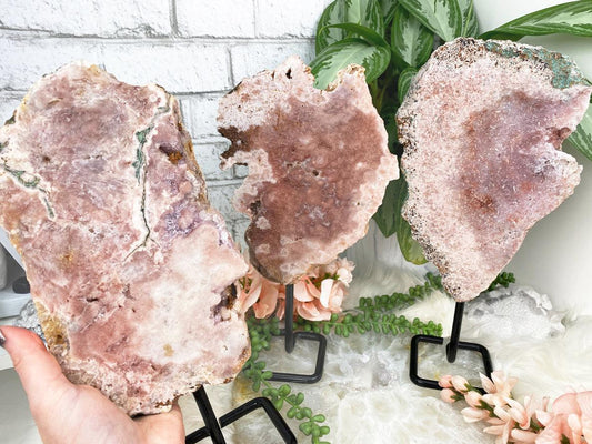 large-pink-amethyst-displays