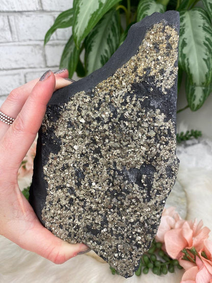 large-pyrite-basalt-stone