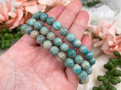 light-blue-tan-amazonite-bracelet